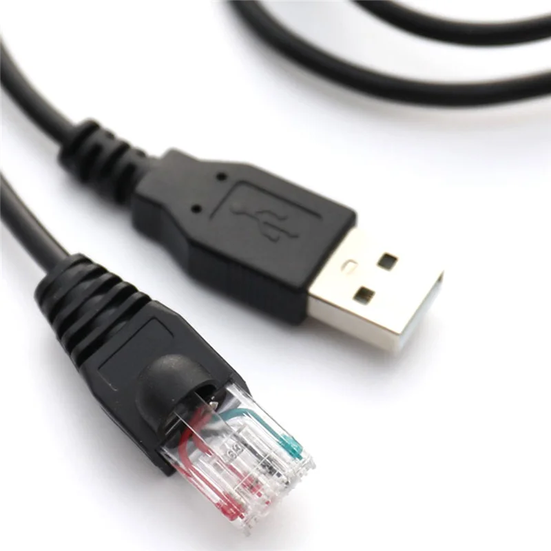 USB La RJ50 Consola Cablu AP9827 pentru APC Smart UPS 940-0127B 940-127C 940-0127E cu Molded Strain Relief de Boot,1.8 M