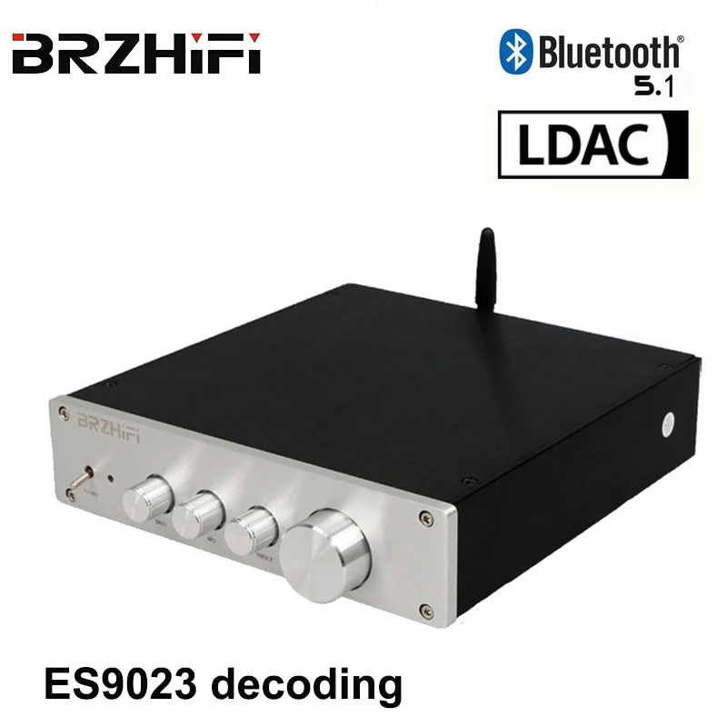 TEMPERATURA Audio F1 Preamplificator ES9023 Decodare Cu Control de Ton Stereo Home Theater Hifi Clasa Un preamplificator Bluetooth 5.1 LDAC