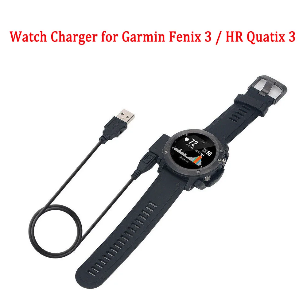 De Date USB ceas Inteligent încărcător, cablu, dock pentru Garmin Fenix 3 / HR Quatix 3 smartwatch încărcător, cablu, dock încărcător 1M