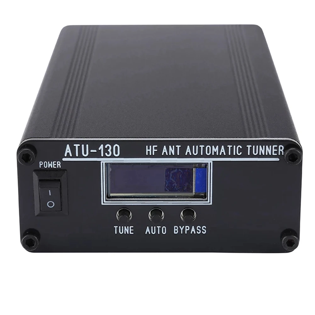 Noi Asamblate UAT-130 Plus UAT-130+ 1.8-50MHz 200W Automatic Antenna Tuner Ecran OLED Meatl Caz de Actualizare a UAT-100
