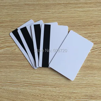 10buc PVC Alb si Carduri de Plastic 30Mil LoCo card Magnetic, Bandă Magnetică tipărit pentru inkjet printer CR80
