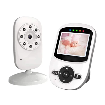 2.4 Inch, Zoom 2x Video Baby Monitor Baterie Securitate Dădacă Camera Wireless VOX Afișaj Temperatură Viziune de Noapte baby-sitter