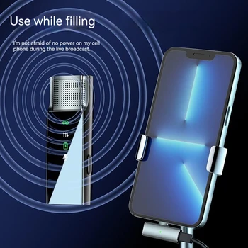 2023 Nou Bluetooth Wireless Lavaliera, Microfon Ultra-lungă de Viață a Bateriei Înregistrare Microfon Microfon Live