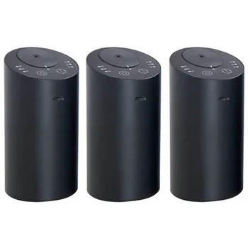 3X Ulei Esențial Difuzor Odorizant Auto cu Aroma Waterless USB Auto Aromoterapie Nebulizator Reîncărcabilă pentru Acasă Yoga B