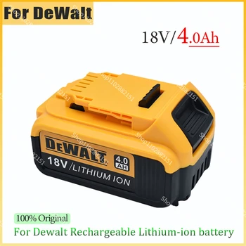 4000mAh pentru Dewalt 18V 4.0 AH instrument de putere a bateriei pentru Dewalt DCB180 DCB181 DCB182 DCB201 DCB200 putere MAX 18650 acumulator Dewalt