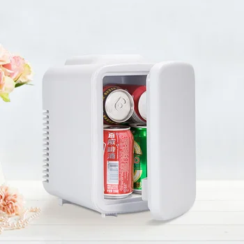 4L din plastic portabil de uz casnic hotel restaurant electric frigider pentru camion mic, mini-frigider