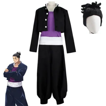 Anime Jujutsu Kaisen Todo Aoi Peruca Cosplay Costum Adult Haina De Sus Pantaloni De Halloween Petrecere De Carnaval Negru Costum Uniformă Școlară