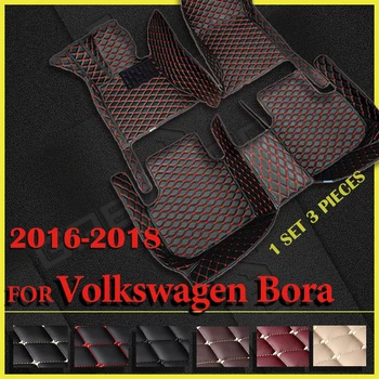 Auto Covorase Pentru VW Volkswagen Bora 2016 2017 2018 Auto Personalizate Picior Tampoane de Automobile Covor de Acoperire Accesorii de Interior