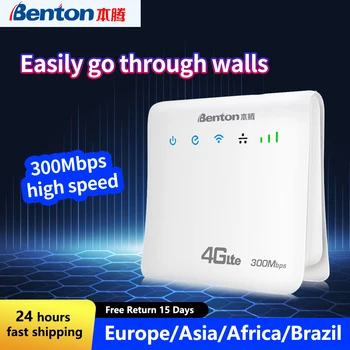 Benton 3G4G Wifi Router Lte Amplificator Deblocat ldw931CPE Repetor Cu Sim Card 4G Antena Pentru Internet Acasă Pentru Casă de Țară