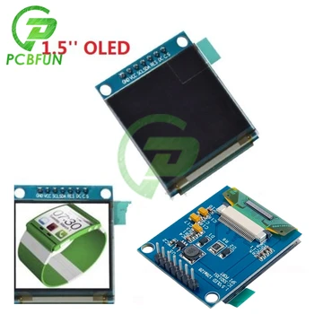 Diymore 1.5 Inch, 128x128 SPI OLED Display LCD Modul Full Color Oled Modulul Driver IC SSD135 pentru Arduino SPI Conector