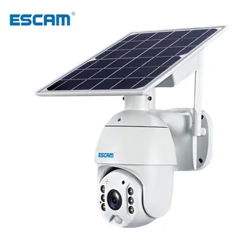 ESCAM QF280 1080p Versiunea Wifi Shell Solar de Securitate Camera Supraveghere de Exterior rezistent la apa CCTV aparat de Fotografiat Inteligent Acasă Două-mod de Voce
