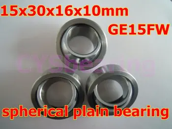 GE15FW GEG15C radial sferice rulment cu auto-lubrifiere pentru ax de 15mm