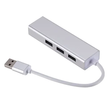Gigabit placa de Retea Wired Sistem Dual Drive Gratuit Aliaj de Aluminiu USB3.0 Rețea De Carduri + Hub