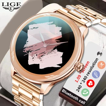 LIGE 2023 Moda Ceas Inteligent Pentru Femei Barbati apelare Bluetooth Impermeabil Ceasuri Sport Tracker Smartwatch Doamnelor Om Reloj Mujer