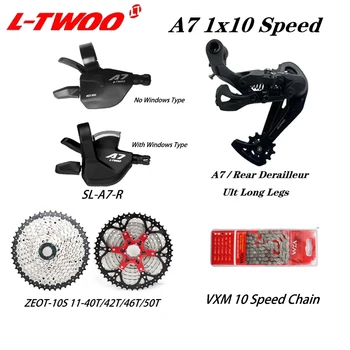 LTWOO A7 1X10S Groupset Bicicleta 10 Viteza 10v Maneta Schimbătorului de viteze Lung Ult Derailleur ZEOT Casetă 40T 42T 46T 50T VXM Lanțuri