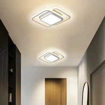 Moderne, CONDUSE de Plafon Lumina 2 Inele Creative Tavan Lampa Iluminat Interior Corpuri de iluminat Hol Balcon Culoar de Birou Camera de zi
