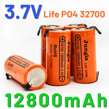Noi de Mare Capacitate 3.2 V 32700 12800mAh LiFePO4 Baterie 35A Descărcare Continuă Maximă 55A Baterie de Mare putere +DIY Nichel Foaie