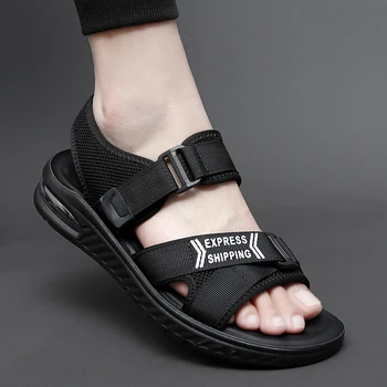 Noi vara sandale barbati tendință de moda pentru bărbați papuci casual sport cu amortizor pneumatic pantofi de plaja si moale sandale pentru bărbați, rezistent la uzura