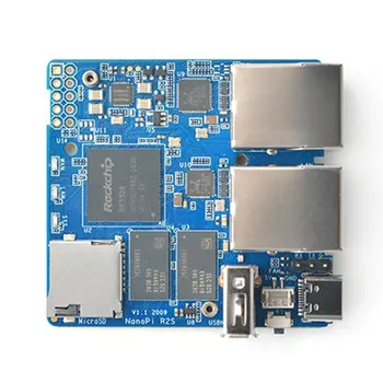 Pentru NanoPi R2S Mini Router Singur Bord Rockchip RK3328 -Core-A53 Porturi Gigabit Ethernet Consiliul de Dezvoltare