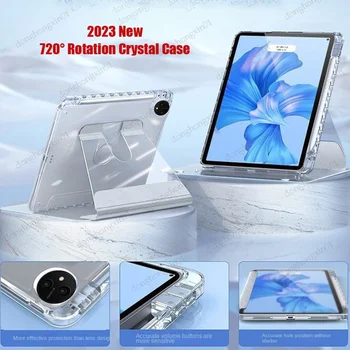 Pentru iPad 10 10.9 2022 Cristal Stea de Caz pentru 2021 iPad Pro 11 Aer 4/5 10.9 Acoperi 10.2 7/8/a 9-a Generație de 720° Rotație Caz