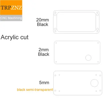 Personalizate Link-ul ,Acrilic, plexiglas placa de tăiat , tăiere de precizie, 20mm 5mm 2mm grosime ,culoare negru