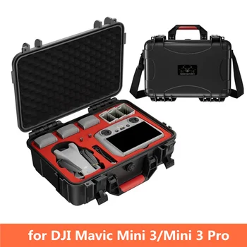 Portabil Valiza pentru DJI Mini 3 de Stocare de Caz rezistent la apa Cutie Hardcase Crossbody, geantă de transport Curea de Umar pentru DJI Mini 3 Pro