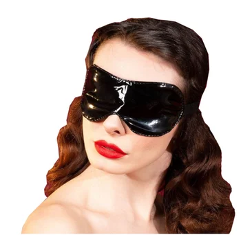 Simplu Îmbrăcăminte elemente de Recuzită Wetslook PVC Masca de Ochi pentru Femei Jaluzele Petrecere Masca Ochi Masca Halloween-joc de Rol Accesorii Multi-Color