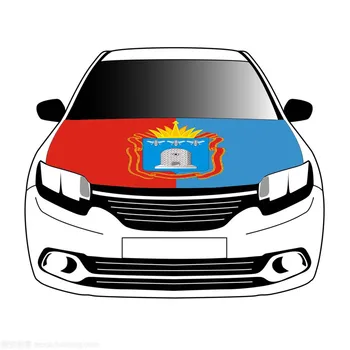 Tambovskaya Oblast Steaguri 3.3x5ft/5x7ft 100%poliester,mașină capota banner Avansate de imprimare de sublimare mașină acoperă pavilionul+triunghi fixare