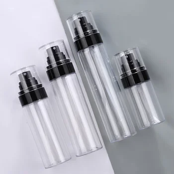Transparent tub Gol de Sticle de Plastic de Călătorie Portabile Reîncărcabile Sticle de Parfum Cosmetice Containere 50ml/80ml/100ml/120ml