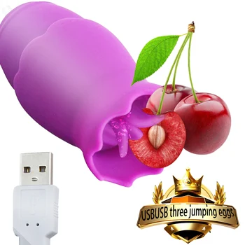 USB Ouă Surpriză Supt Limba Vibrator Biberon Fraier Corp Masaj Stimularea Sanilor Marire Adult Bunuri Jucarii Sexuale pentru Femei