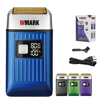 WMARK NG-996 Profesionale Bărbați Mașină de Ras LCD aparat de Ras Electric Interfata USB Tuns Barba cu Acumulator de Tuns Masina