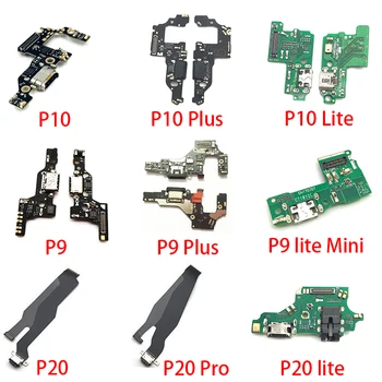 Încărcare Cablu Flex Microfon Bord Pentru Huawei P10 Plus / P20 Pro / P30 / P9 / P8 lite 2017 / Mini-Încărcător Port Conector Dock